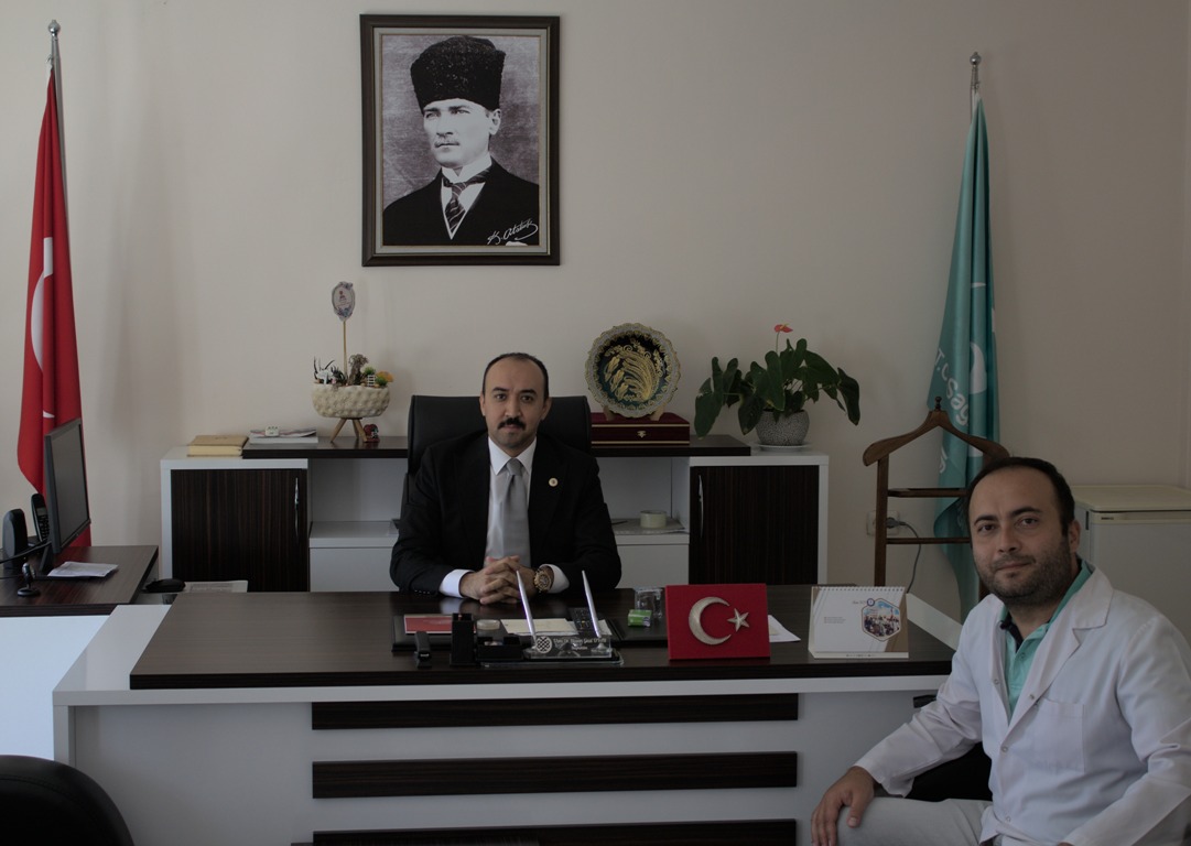 İlçe Kaymakamımız Sayın Özgür PELVAN İlçe Devlet Hastanesini Ziyaret Etti